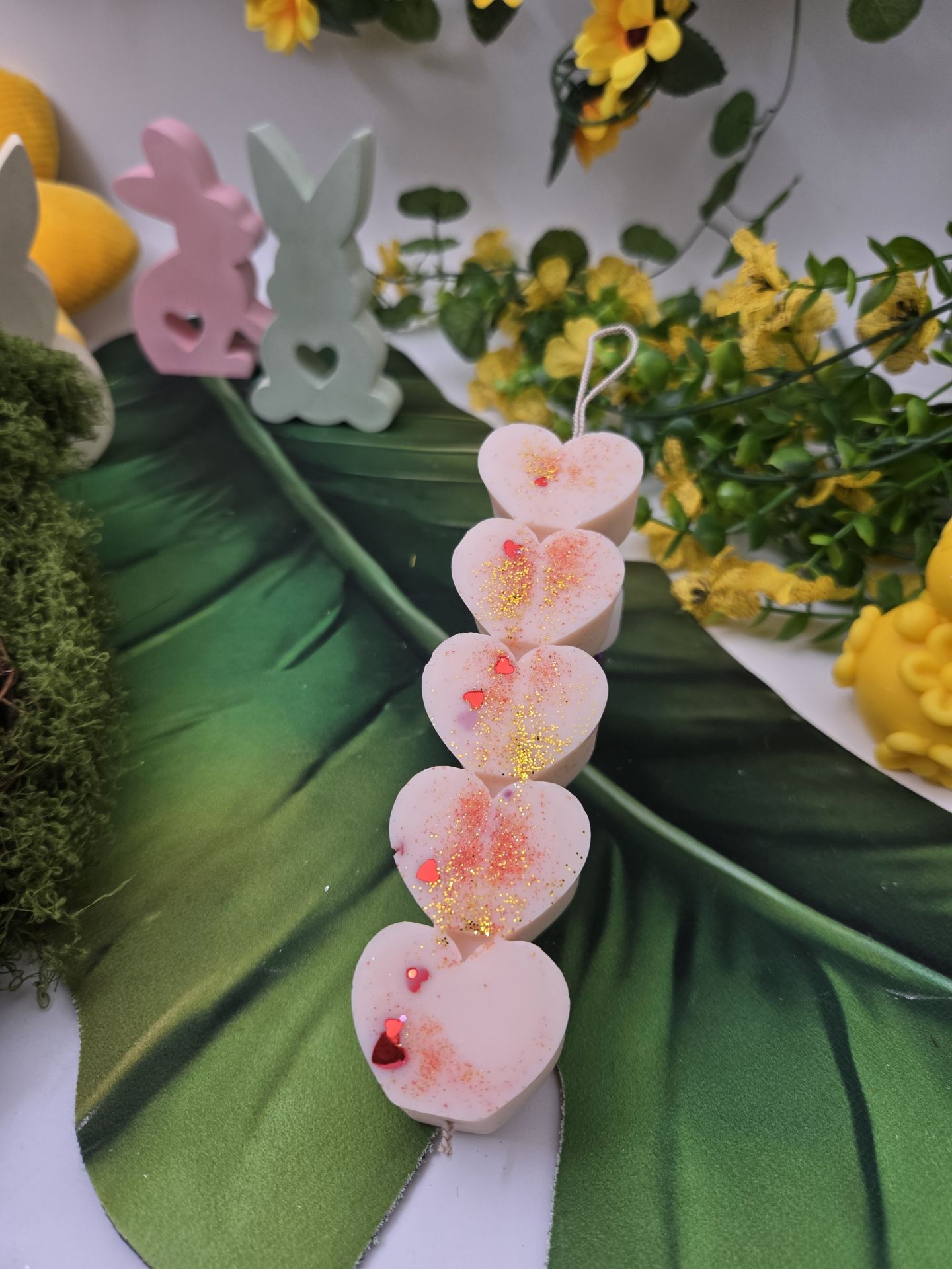 Φωτογραφία από Λαμπάδα Cream Hearts